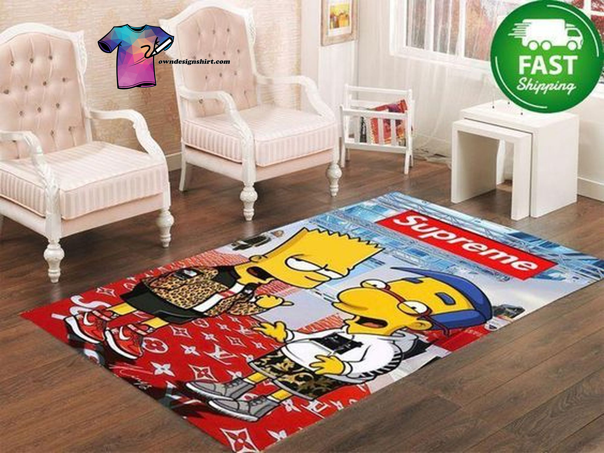 supreme living room rug