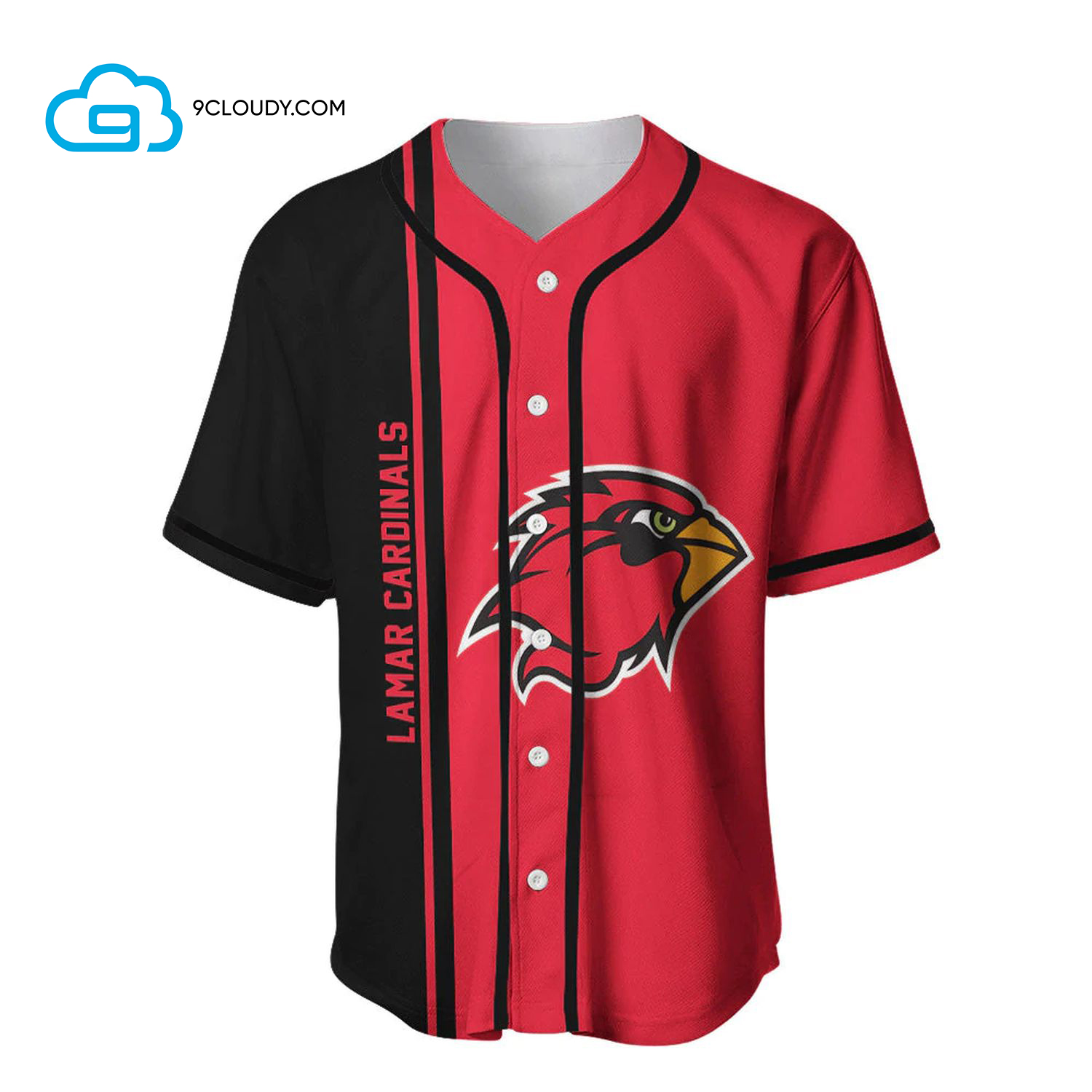 Lamar Cardinals Full Printing Baseball Jersey